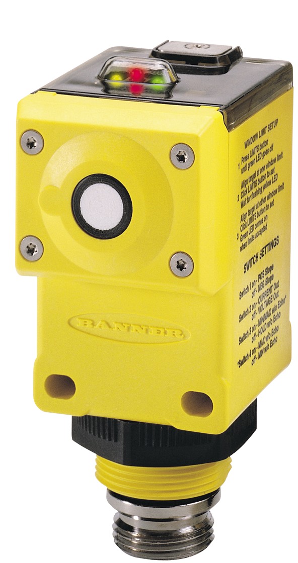 BANNER邦纳Q45U系列多功能超声波传感器