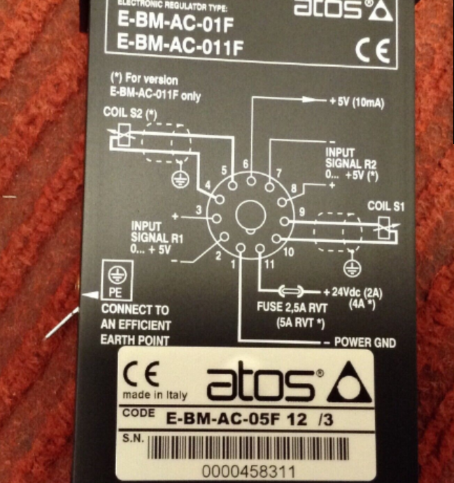 ATOS 放大器 E-BM-AC-05F 12/3