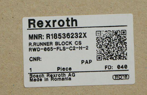 REXROTH 滑块 R165352310